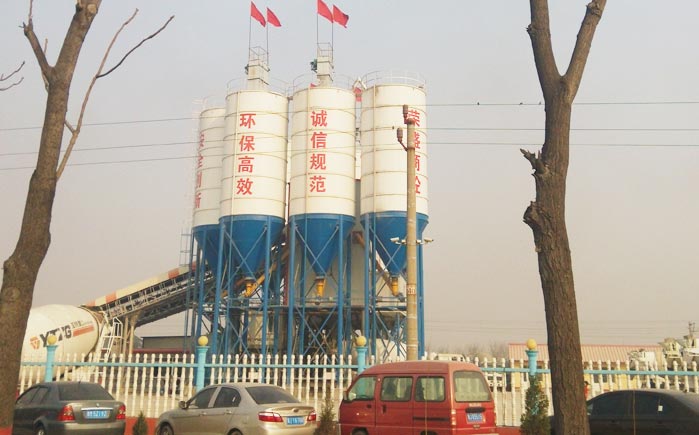 水泥拌合站倉(cāng)頂單機(jī)除塵器